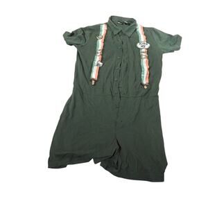 Tipsy Elves Men’s Shirt XL Green Button-Up “Kiss Me” Ireland  St. Patrick’s Day